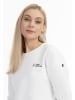 DreiMaster Damen Sweatshirt in Weiss
