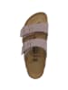 Birkenstock Sandale Arizona Birko-Flor Nubuk schmal in lila