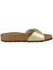 Birkenstock Sandale Madrid Birko-Flor Schmal in gold