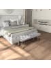 HOMCOM Sitzbank in Grau 116L x 445B x 49H cm