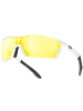 Neon Sonnenbrille in Weiß