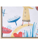 Beliani Canvas BIBBIENA in Bunt/Braun - (W) 93 x (H) 63 x (L) 5 cm Horizontal