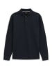 Bugatti Polo Shirt Langarm in 390-marine