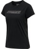 Hummel Hummel T-Shirt Hmlte Multisport Damen in BLACK/CHATEAU GREY