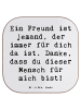 Mr. & Mrs. Panda Untersetzer Glas Spruch Freund fürs Leben mit S... in Weiß