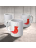 Mr. & Mrs. Panda Tasse Garnele Franzose ohne Spruch in Weiß