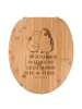 Mr. & Mrs. Panda Toilettensitz Wellensittich Liebe mit Spruch in Transparent