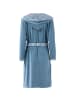 REDBEST Leichtfrottier Bademantel Tracy in blau