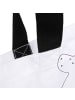 Mr. & Mrs. Panda Shopper Einhorn Koffer mit Spruch in Weiß