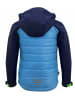 Trollkids Hybrid Softshell Jacke "Lysefjord" in Marineblau / Grün