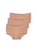 Organication Panty "BLAIRE" 3er-Pack in Beige