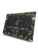 Mr. & Mrs. Panda Tee-Kalender Stinktier Sitzen mit Spruch in Kreidetafel