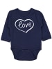 TupTam Unisex Langarm Body mit Aufdruck Spruch 5er Pack in rosa/blau