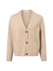 comma Strickjacke in beige - 0001