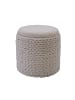 FineBuy Hocker und Sitzsäcke in Beige / Stoff / 40x40x45
