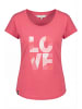 alife and kickin Kurzarmshirt EiraAK P in Love Mosaik - kamelie