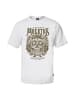 OLDSKULL T-Shirt Wrldvibe Day Of The Dead Skull in White