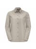 Jack Wolfskin W LAKESIDE ROLL-UP SHIRT in Steingrau