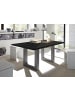 58 aufm Kessel ESSZIMMERTISCH Eila 4 140 x 90 x 75 Esstisch Graphit/Schwarzstahl