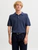 Jack & Jones Gestricktes Polo in Insignia Blue
