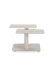 CALICOSY Couchtisch KAYA in Beige - (W) 114,6  x (H) 42,8  x (L) 54  cm