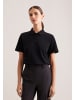 Seidensticker Polo Regular in Schwarz