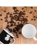 Mr. & Mrs. Panda Camping Emaille Tasse 8. Hochzeitstag Blechhoch... in Schwarz