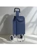 Cheffinger 30L Einkauf Trolley Einkaufswagen Shopping Trolley Tasche in Blau