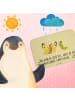 Mr. & Mrs. Panda Badteppich Raupe Schmetterling mit Spruch in Gelb Pastell