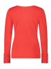 Betty Barclay Feinstrickpullover mit U-Boot-Ausschnitt in Poppy Red