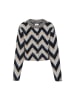 IZIA Cardigan in black multicolor