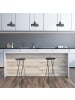 relaxdays 2x Barhocker in Schwarz - (B)32,5 x (H)80 x (T)29 cm