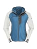 Maul Sport Stretchfleecejacke Chiemgau II mit Kapuze in Kristallblau