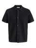 Jack & Jones Strick-Shirt in Black