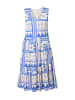 Ulla Popken Midikleid in kornblumenblau