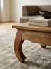 KADIMA DESIGN Couchtisch Massiv-Holz 110 cm breit Wohnzimmer-Tisch Design in Massivholz