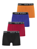Felix Hardy Boxershorts in Schwarz-Rot-Blau-Orange