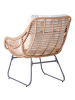 Beliani 2-tlg Sessel MESTRE in /Schwarz/Beige