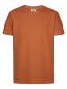 Petrol Industries Baumwoll-T-Shirt im Regular Fit owens in Orange