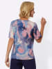 WITT WEIDEN Rundhals-Shirt in marine-flamingo-bedruckt