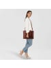 Plevier Power Aktentasche Leder 41.5 cm Laptopfach cognac
