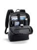 Bugatti Clark Daypack Leder 42 cm Laptopfach schwarz