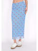myMo Women Skirt in blue multicolor