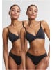 Urban Classics Thong in black+black