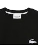 Lacoste Sweatshirt in Schwarz/Weiß