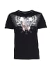 Roberto Geissini American Knight T-Shirt Schwarz