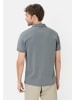 Camel Active Poloshirt mit Druckknöpfen in Sturmblau