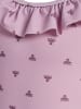 Hummel Badeanzug "Bee Aop Frill Swimsuit" in Lila