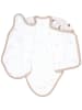 TupTam Baby Jungen Kurzarm Wickelbody 5er Set in beige Modell 3