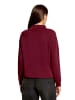 BETTY & CO Sweatshirt mit Stehkragen in Fall Burgundy